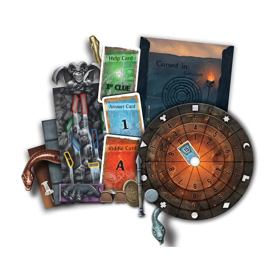 EXIT: The Game  The Cursed Labyrinth Board Game