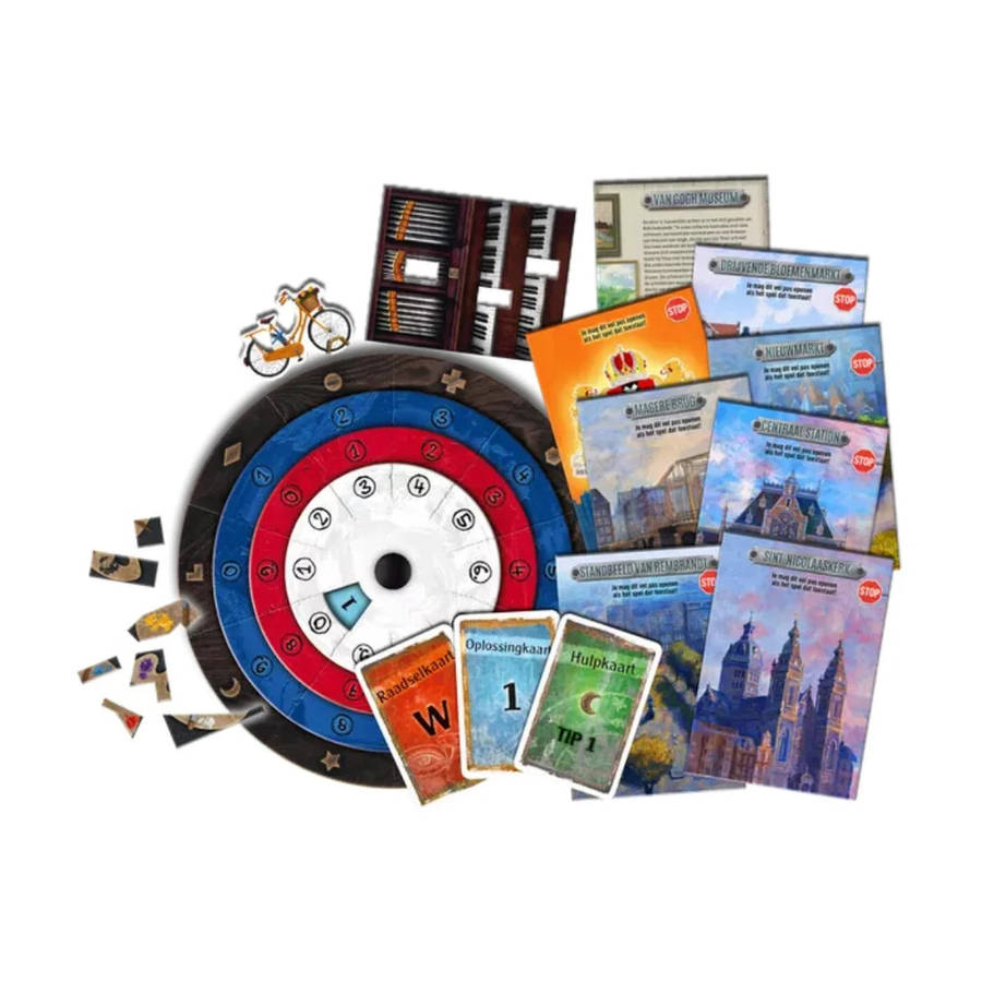 EXIT: The Game  The Hunt Through Amsterdam Escape Room Board Game
