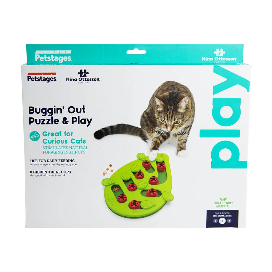Nina Ottosson Cat Buggin Out Puzzle & Play