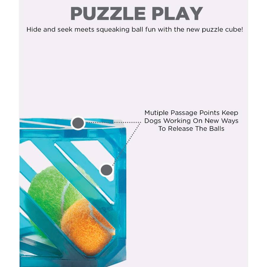 Outward Hound Puzzle Cube Dog Toy