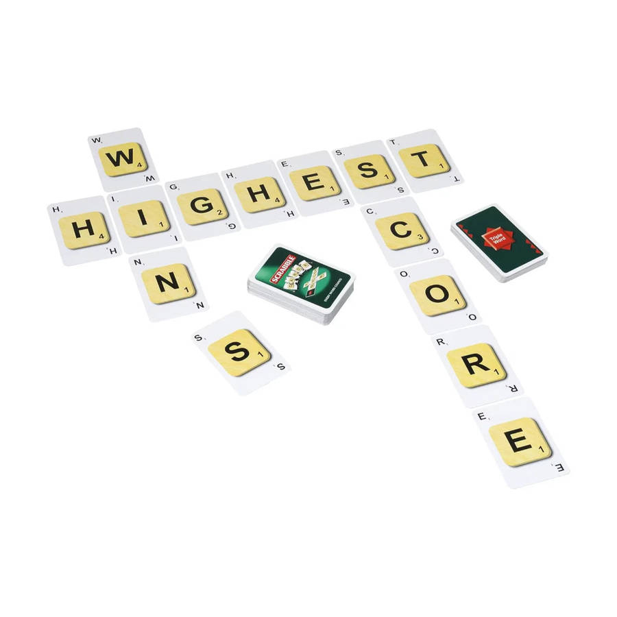 Scrabble Cards Word Game