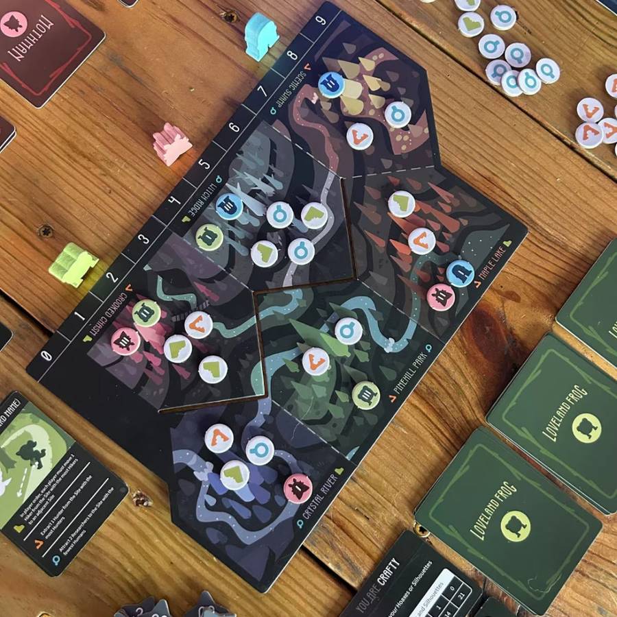 Twisted Cryptids Strategy Board Game