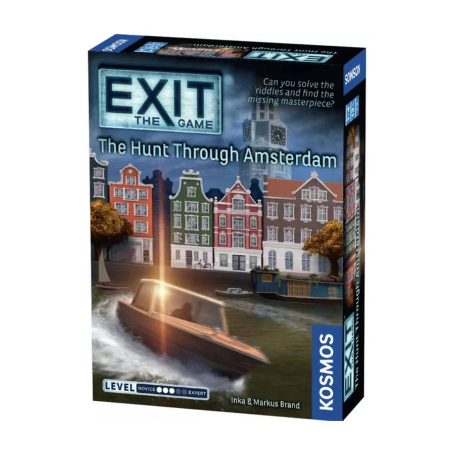 EXIT: The Game  The Hunt Through Amsterdam Escape Room Board Game