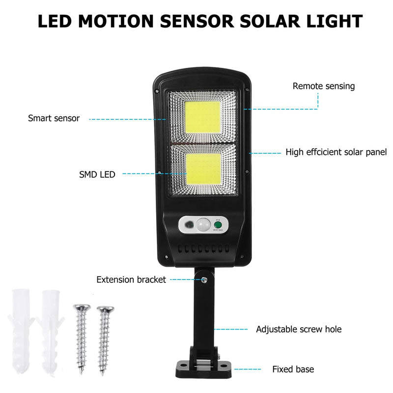 100W Solar LED Motion Sensor Outdoor Lamp JT-TYC0B