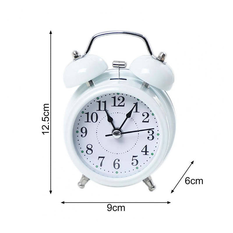 Metal Battery Powered Analogue Alarm Clock PJ-1150