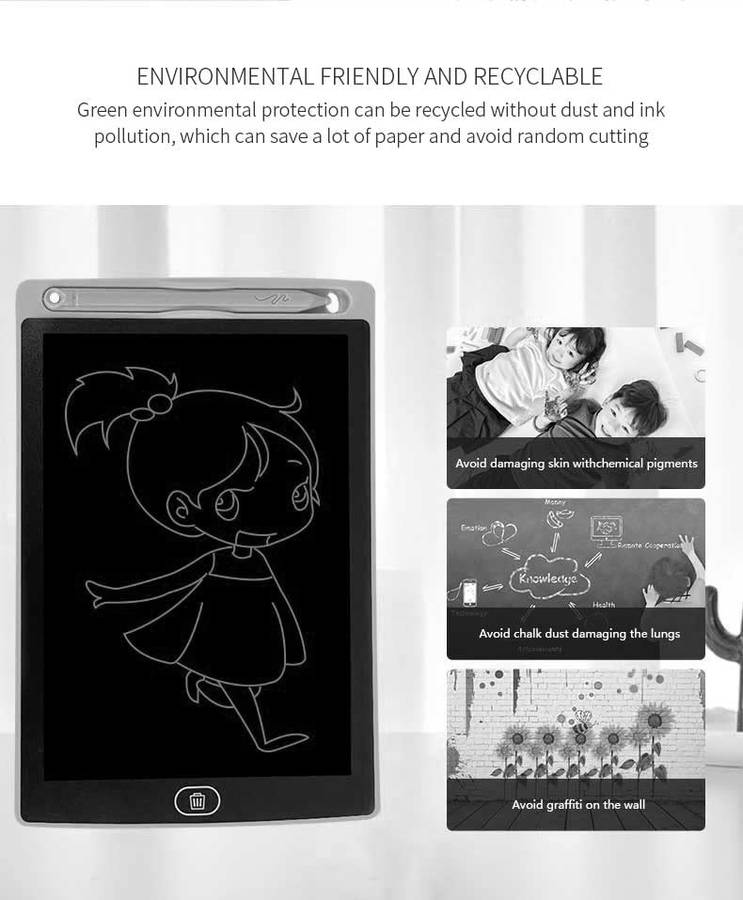 8.5'' Re-Writable LCD Screen Writing Tablet AS-51351