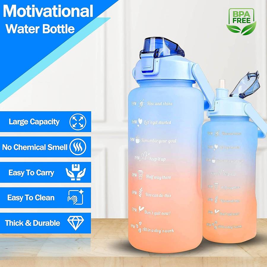 3 in 1 Multi-color Water Bottle F58-93-1 Bottle