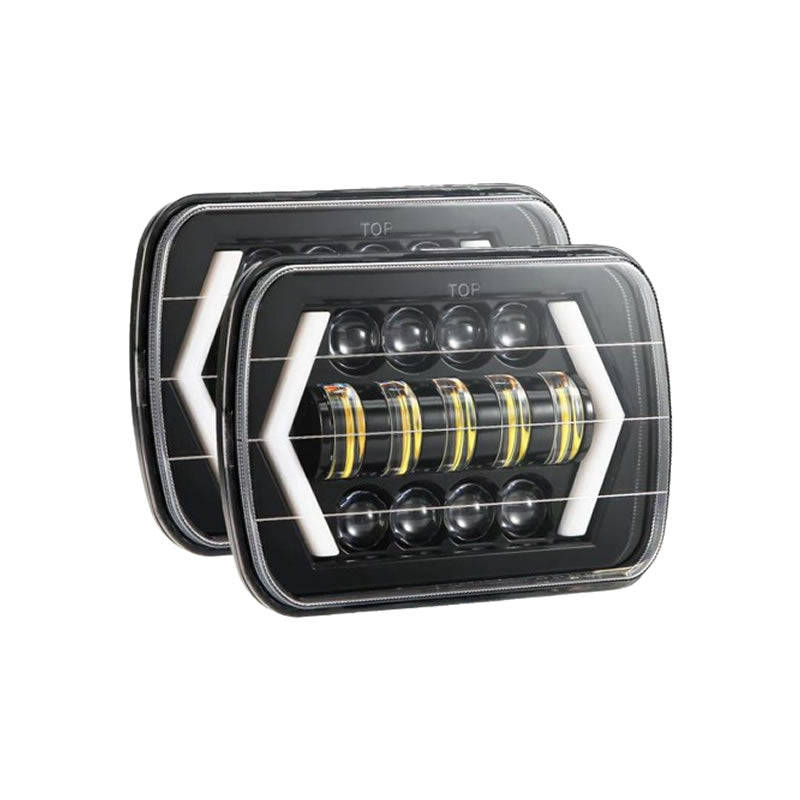 2pcs Of 7" Aluminum Shell LED Off Road Driving Headlight