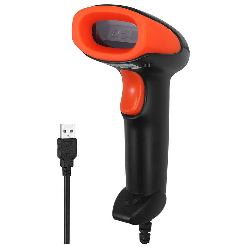1D/2D Handheld Wired Barcode Scanner