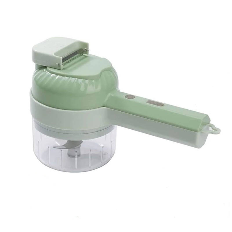 4 In 1 Handheld Multifunction Electric Vegetable Cutter- AO-78209