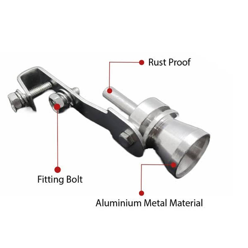 Medium Aluminum Alloy Exhaust Sound Simulator CTC-541