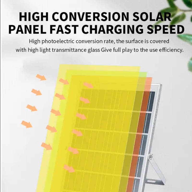 12" Rechargeable Solar Fan 10W Solar Panel 12W 9V 3 Speed Oscillatiing Fan