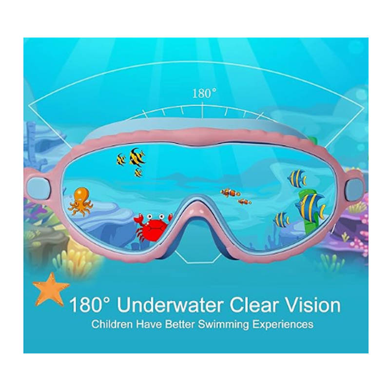 Junior UV Shield Anti Fog Swimming Goggles HY-190
