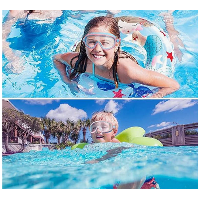 Junior UV Shield Anti Fog Swimming Goggles HY-190