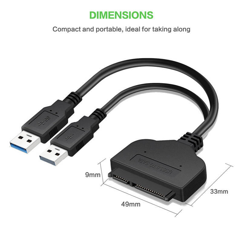 3.0 USB To SATA Hard Disk Driver Adapter SE-LT26