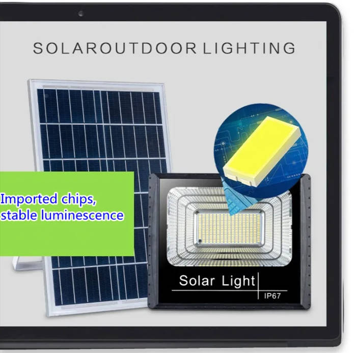 200W Outdoor Waterproof Solar LED Flood Light TS-142 200W