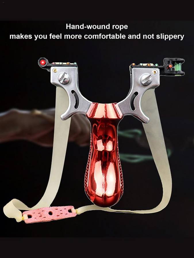 Outdoor Laser High Precision Hunting Slingshot JG-150 RED