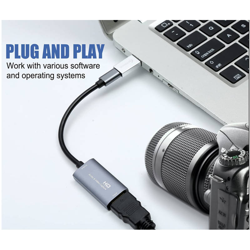 Type C To HDMI 4K Audio and Video Capture Card Adapter- SE-L126