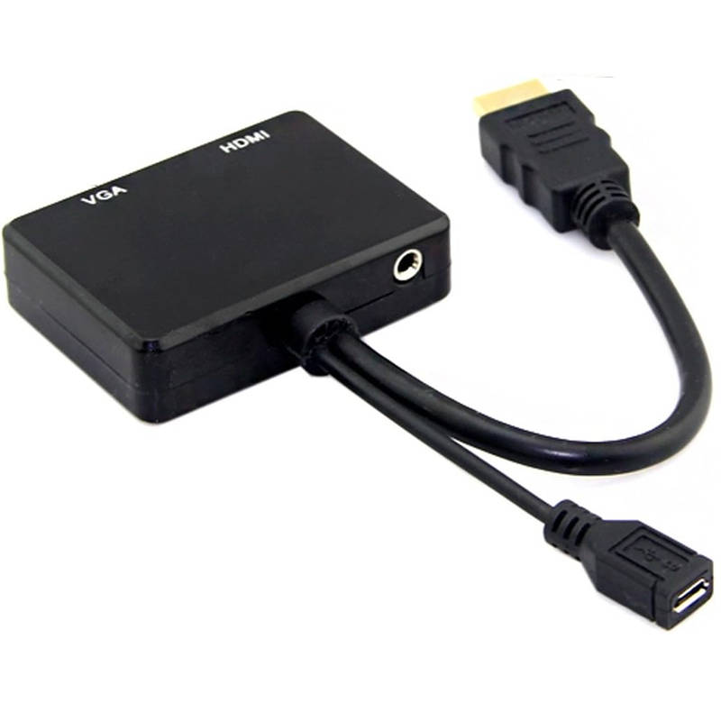 HDMI to VGA And HDMI Adapter