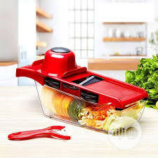 All-in-One Multifunctional Food Slicer With Interchangable Blades  F12-8-91