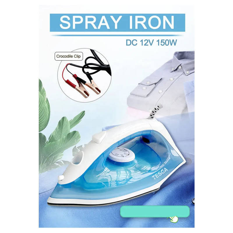 12V 150W  Steam Iron With Car Battery Leads  CL-209