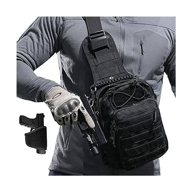 Outdoor Tactical Molle Chest Sling Shoulder Bag JB-56