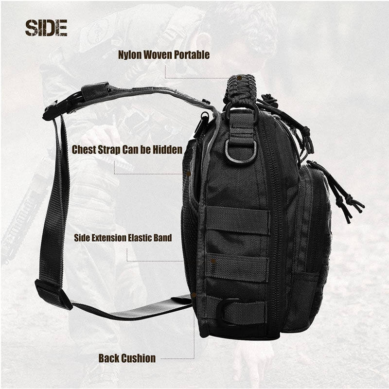 Outdoor Tactical Molle Chest Sling Shoulder Bag JB-56