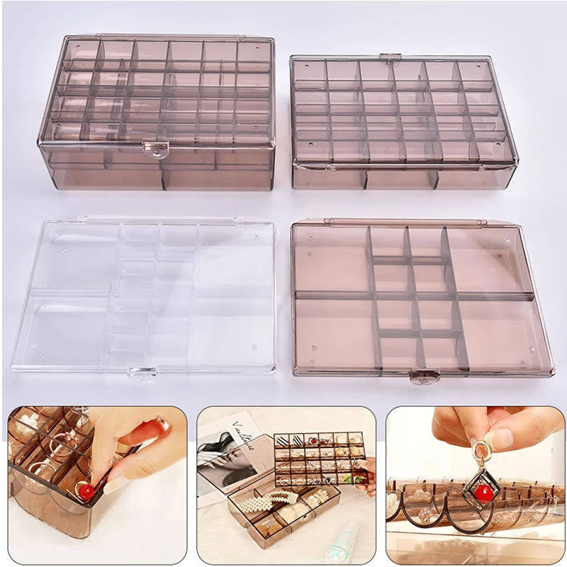 Multi-Functional 2-Layer Jewelry Storage Box F49-8-736