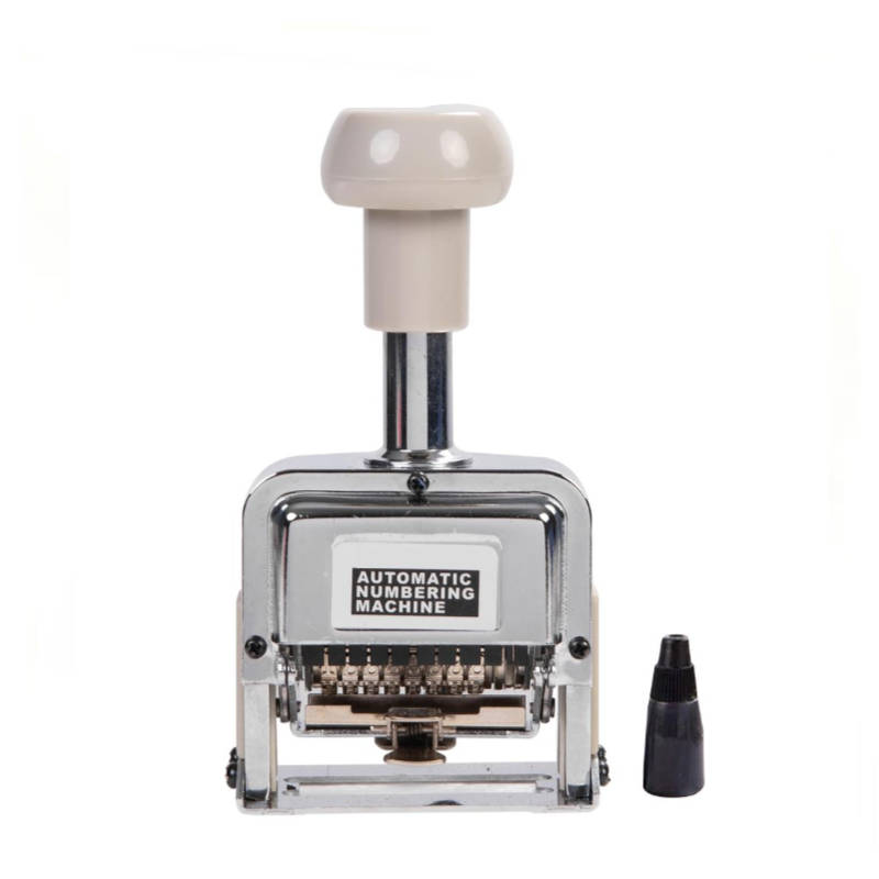 8-Digit Automatic Numbering Machine Self Inking Number Stamp