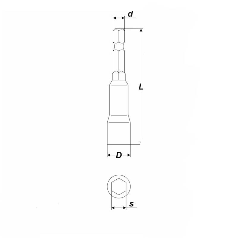 4 Pcs Magnetic Hook SDY-97826