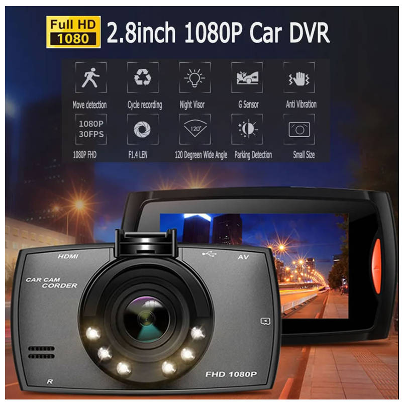 1080P Advanced Portable Digital Car Video Camera Q-R7