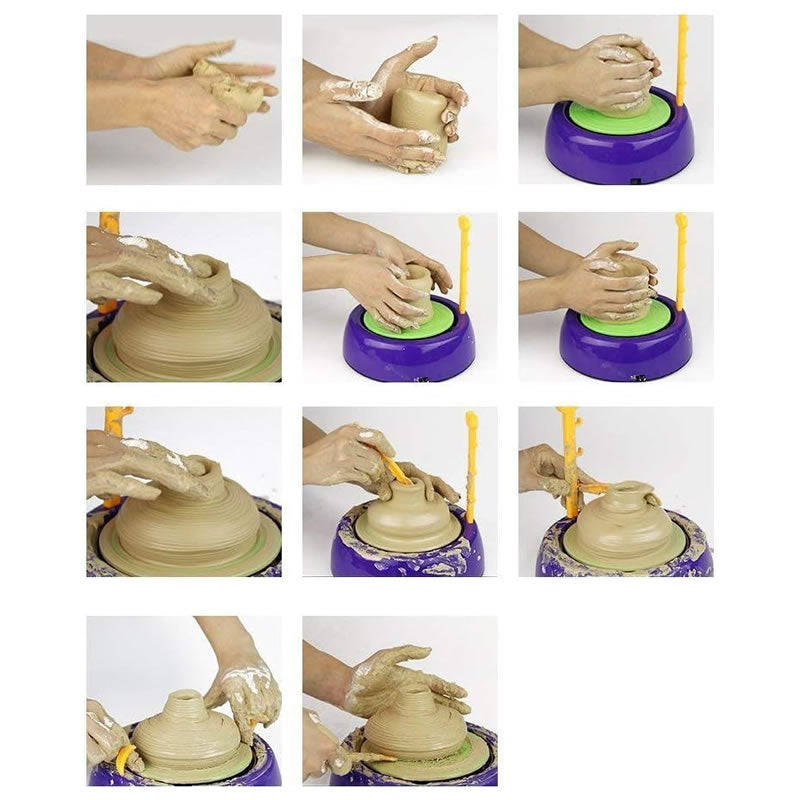 Pottery Wheel and Splash Art Studio Set WJ-269