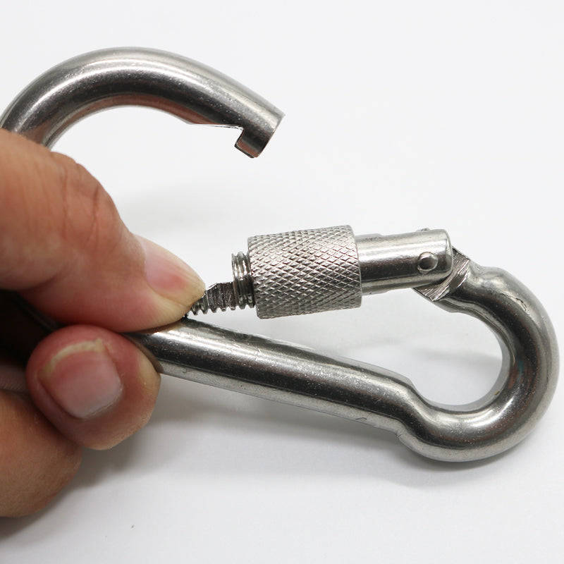 140mm Stainless Steel Carabiner Spring Hook SD-30785