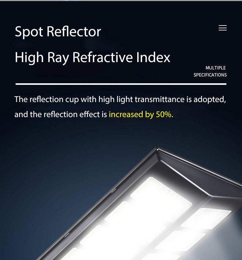 1000W Solar Street Waterproof LED Light JT-1000W