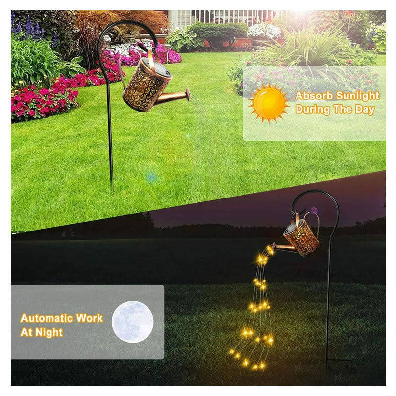 Hanging Watering Can with Lights TS-135B