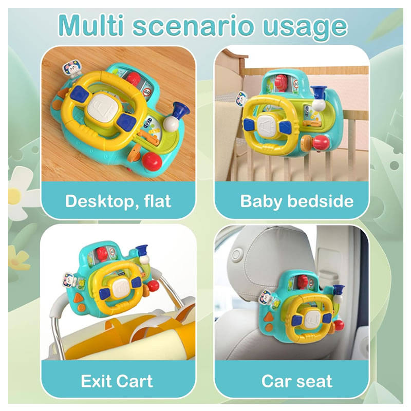 Baby's Car Seat Steering Wheel Toy YG-332