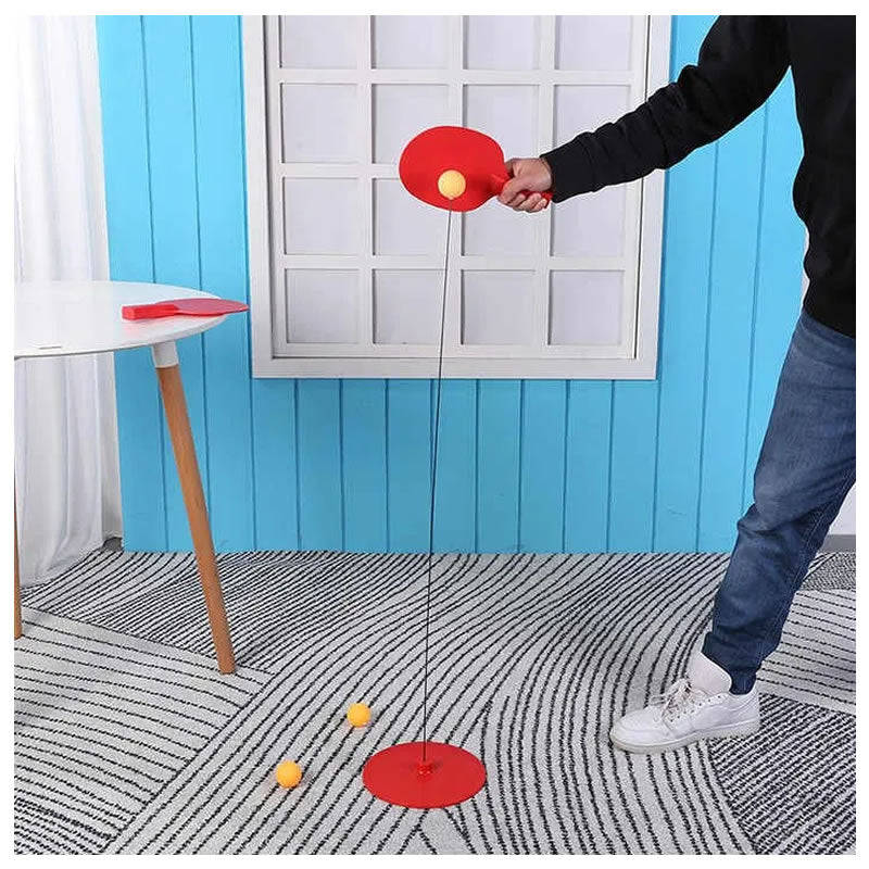 Children's Elastic Flexible Shaft Table Tennis Training Device F61-105-5
