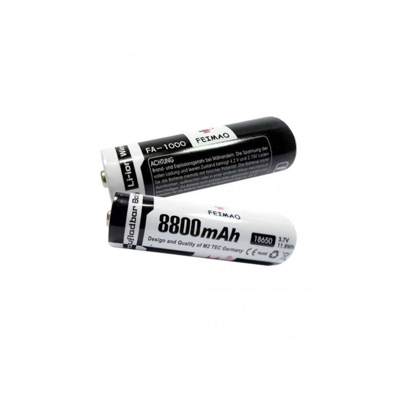 Flat Head 18650 8800mah Battery FA-18650-8800