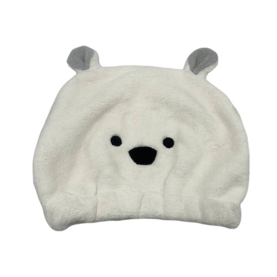 Cartoon Hair-Drying Cap For Women MY-346 WHITE