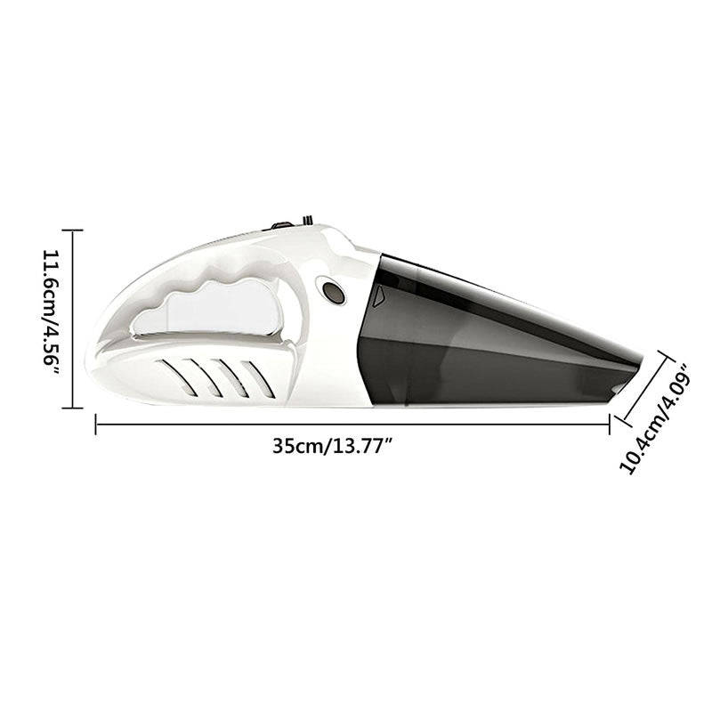 4-in-1 Cordless Rechargeable 2000mAh Handheld Vacuum Cleaner AB-J113 WHITE AND GREY