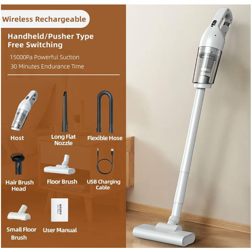 Versatile Cordless Handheld Vacuum Cleaner  F49-8-1111