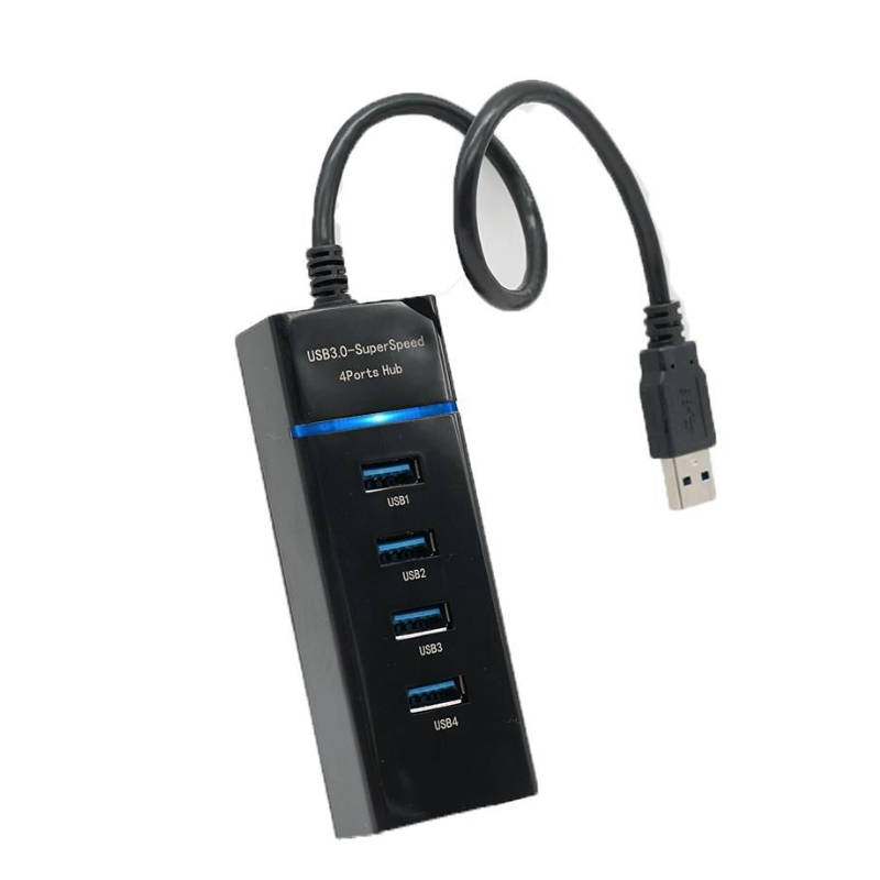 4-in-1 High-Speed USB 3.0 Port Hub