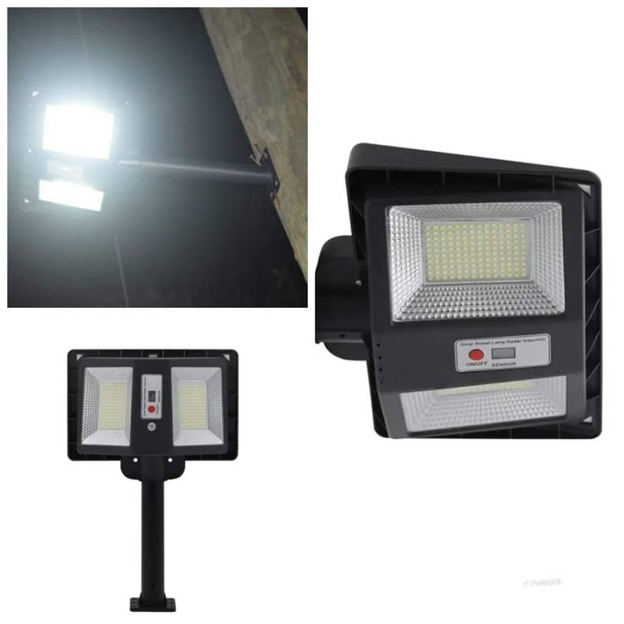 300W Solar Street Light 5000mah Battery With 6V 8W Solar Panel OP080