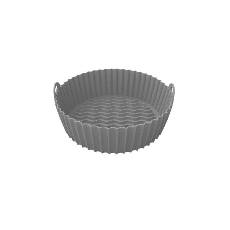 SiliconeAir Fryer Basket Grey
