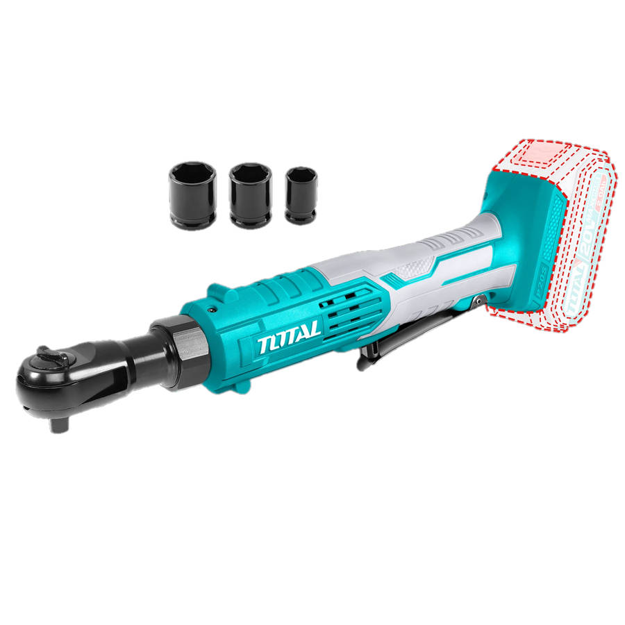 Total Cordless Drive Ratchet (3/8", 20V, 65Nm)