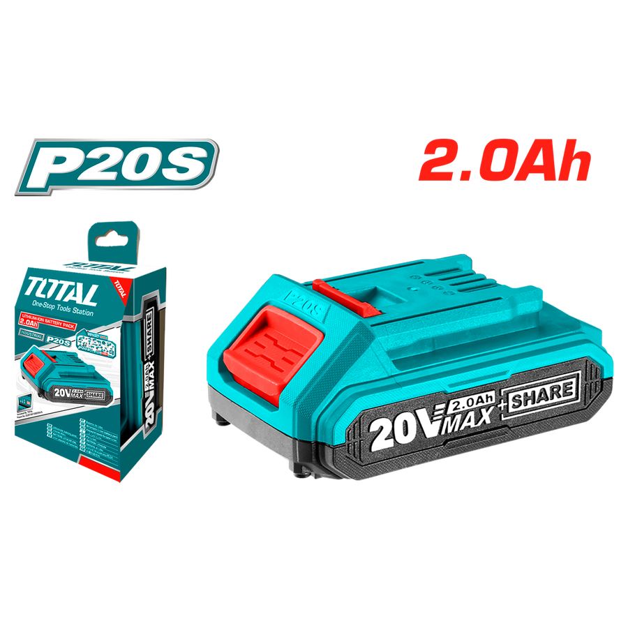 Total Lithium-Ion Battery Pack (20V, 2.0Ah)