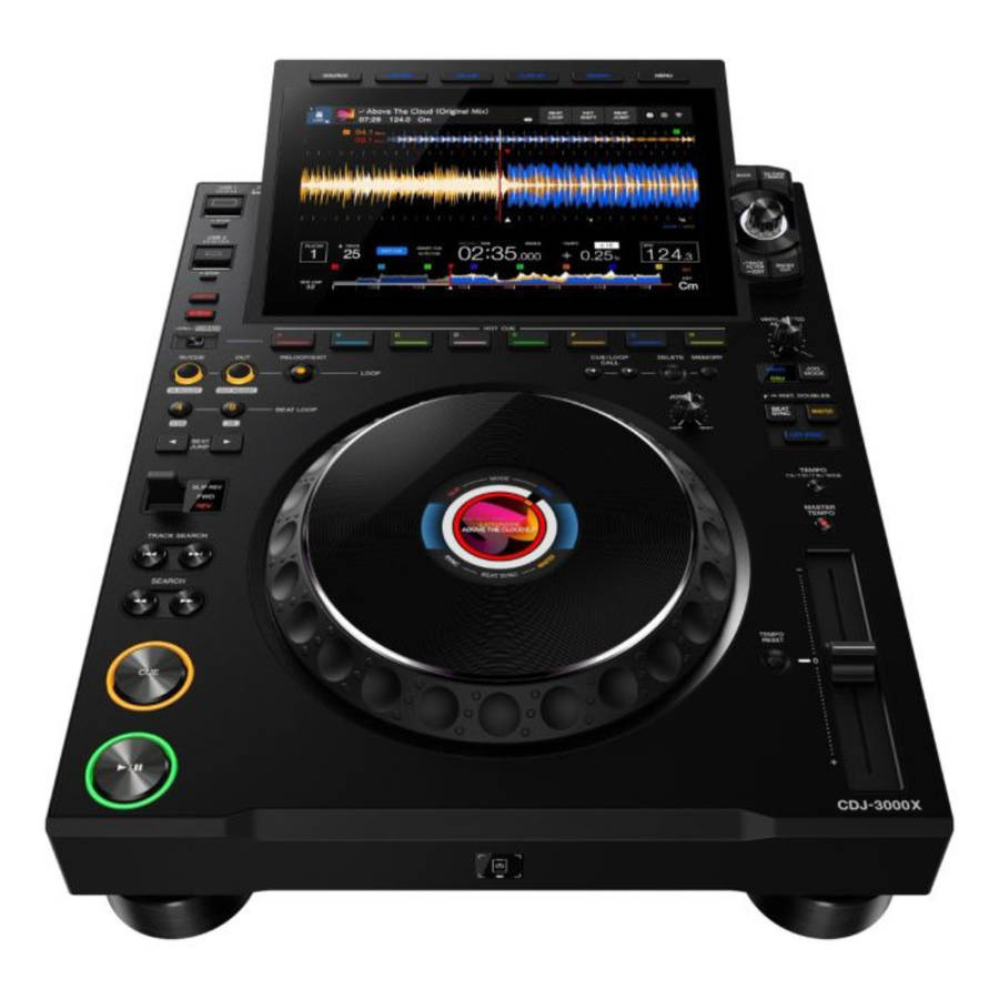 Alpha Theta CDJ 3000X - PAIR (FREE PIONEER DM-50D BT & 32GB USB)