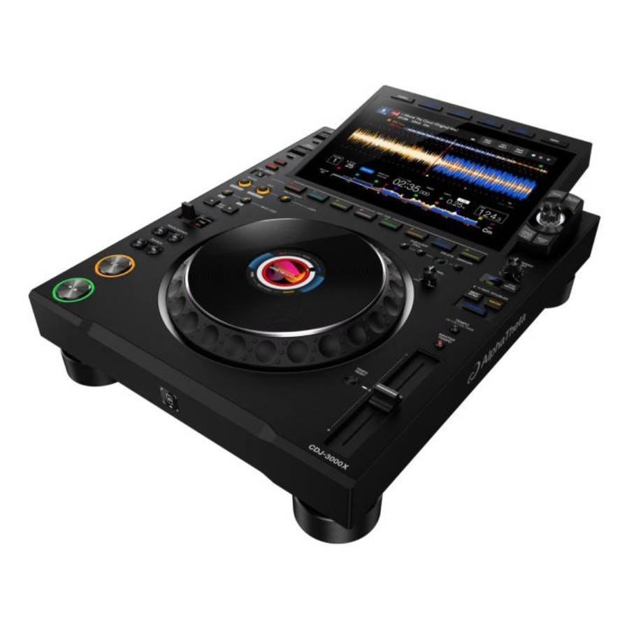 Alpha Theta CDJ 3000X - PAIR (FREE PIONEER DM-50D BT & 32GB USB)