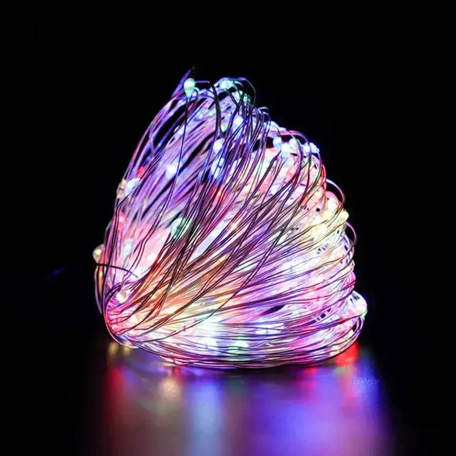 LED Fairy Lights - Battery Powered - 10m, 100 LED