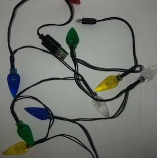 iPhone Christmas Lights USB Charging Cable